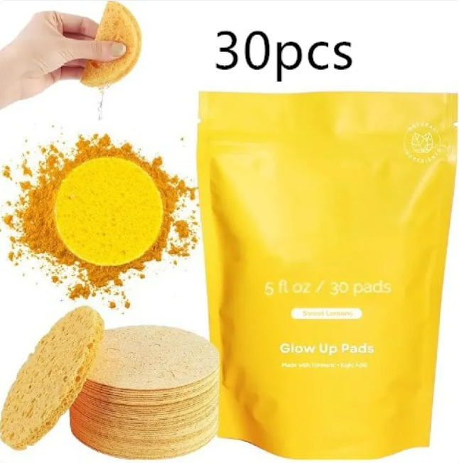 Turmeric & Kojic Acid Compressed Cleansing Pads