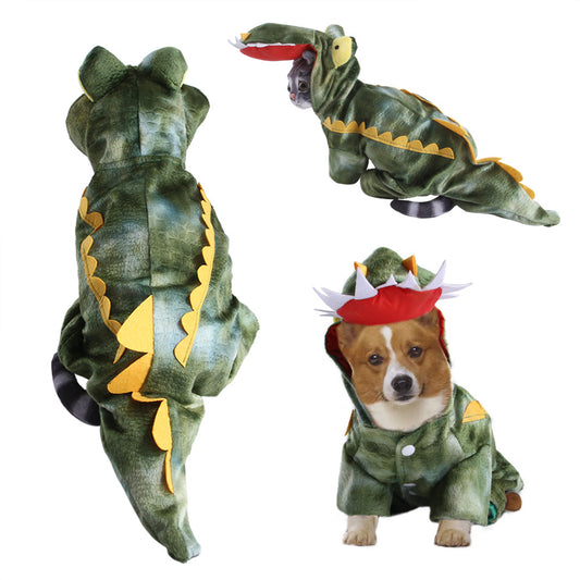 Cartoon Style Clothes for Funny Cats and Dogs