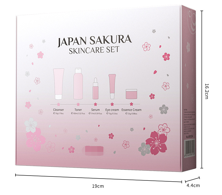 Hydrating Face Cream 5-Piece Skincare Set