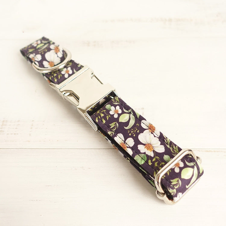 MUTTCO Metal Buckle Dog Collar - Durable Pet Accessory