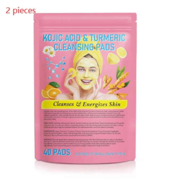 Turmeric & Kojic Acid Compressed Cleansing Pads