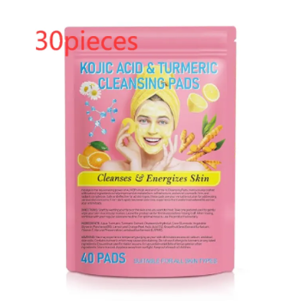 Turmeric & Kojic Acid Compressed Cleansing Pads